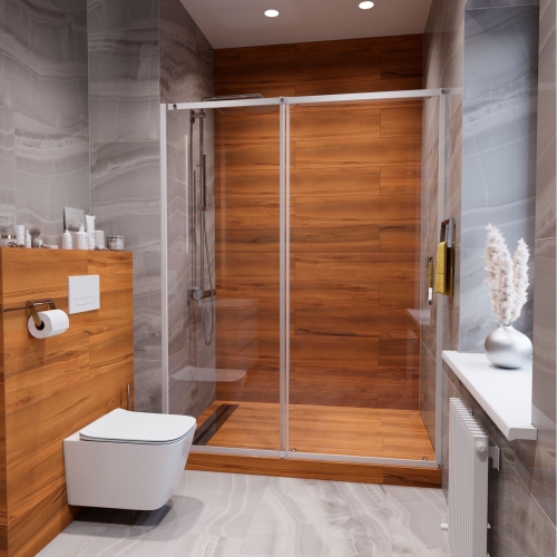 Душевая дверь Mirsant Neo 125-130, 131-140, 141-150 фото 2