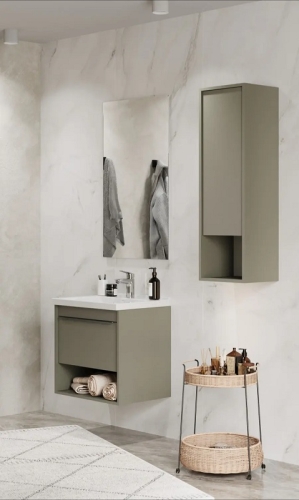 Шкафчик Aquaton Хоуп 33 Хаки фото 3