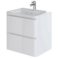 Тумба с раковиной Итана Roberto 60, 70 подвесная, белая