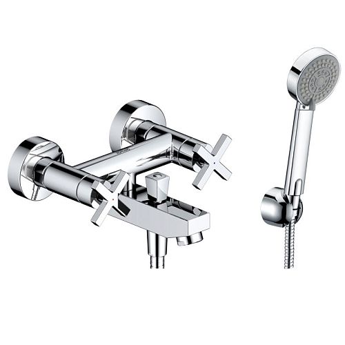 Смеситель для ванны Wasserkraft Weser 7801 хром