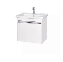 Тумба с раковиной Aquaton Капри 60, 80 Белый глянцевый