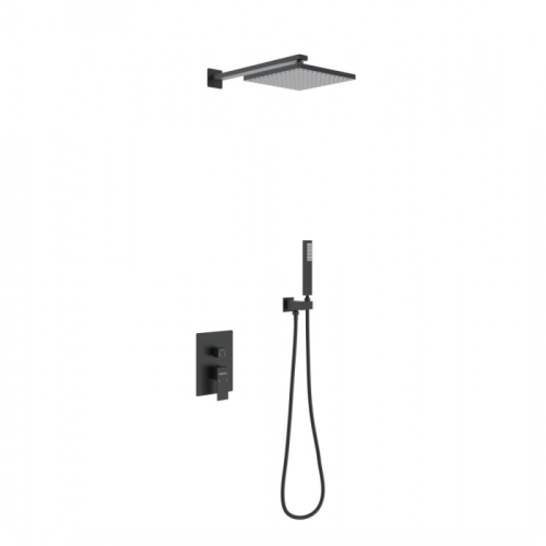 Душевой комплект Berges Nardis 2S 071002, черный матовый