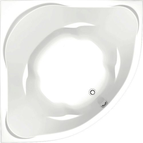 Ванна акриловая BAS Ривьера 161*161 с каркасом