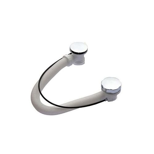 Слив-перелив полуавтомат хром для ванны Radomir