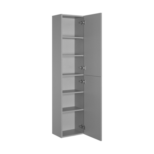 Пенал подвесной Roca Domi 35 серый матовый фото 2