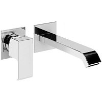 Смеситель для раковины встраиваемый CEZARES PORTA-BLI2-01-W0 хром