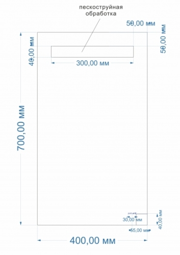 Зеркало Cersanit 010 Base 40*70, 50*70, 60*70 с LED подсветкой фото 5