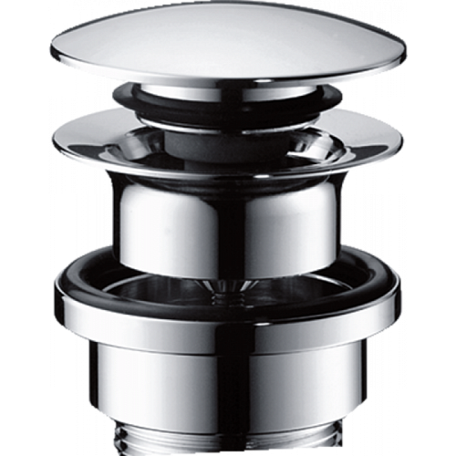 Донный клапан для раковины Hansgrohe Push-Open 50100000, хром