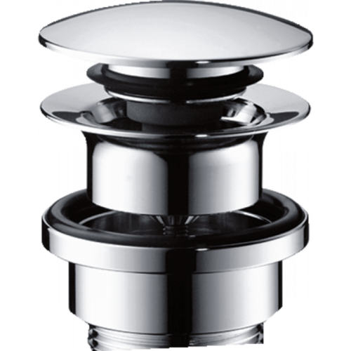 Донный клапан для раковины Hansgrohe Push-Open 50100000, хром