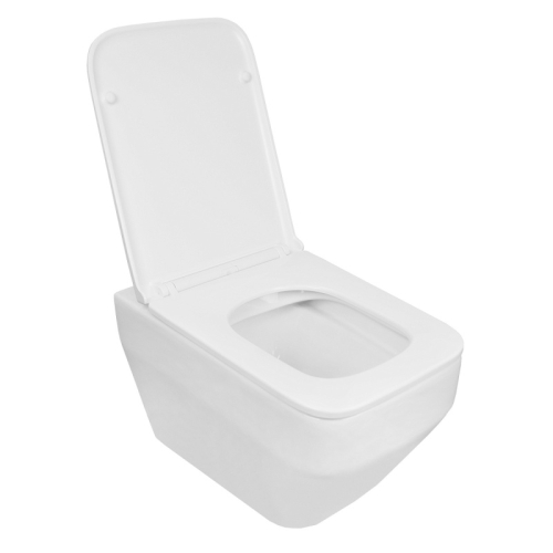 Унитаз подвесной безободковый Azario Moneo AZ-0062 с сидением микролифт фото 2