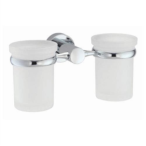 Стакан двойной для зубных щеток Wasserkraft Donau K-9428D