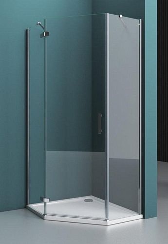 Душевое ограждение BelBagno Kraft-P-1 80*80, 90*90, 100*100 стекло прозрачное