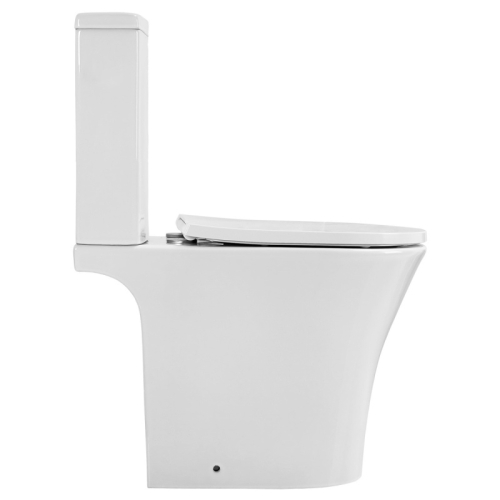 Унитаз напольный безободковый Azario Vise AZ-1343BT фото 5