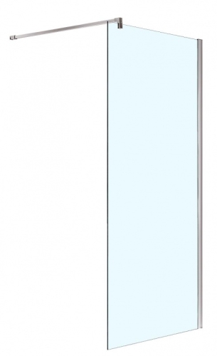 Душевая перегородка Azario Chicago Walk-in 90, 100, 120, 140 профиль хром