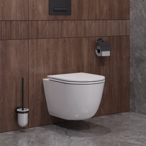 Унитаз подвесной Cezares RELAX-TOR слив торнадо белый CZR-38088-49-TH-TOR/SC фото 2