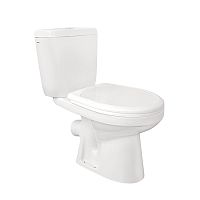 Компакт с косым выпуском Santek Анимо с сидением стандарт полипропилен