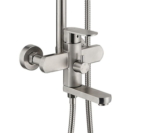 Душевая система Ledeme L72416 нержавеющая сталь фото 2