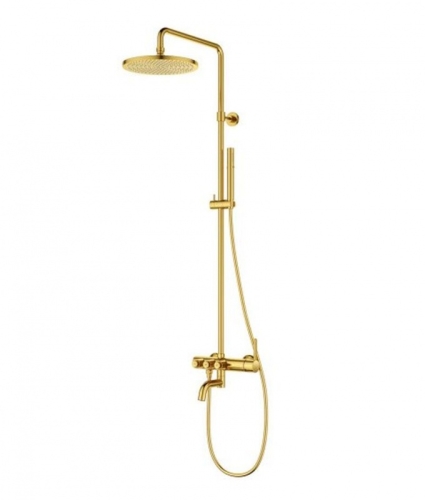 Душевая система CEZARES ECO-CVD-BORO брашированное золото