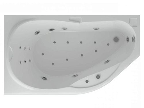 Ванна Aquatek Таурус электронное управление 170*100 гидромассажная
