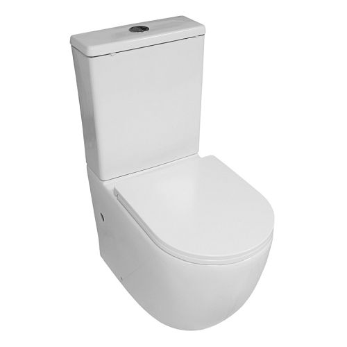 Унитаз напольный безободковый Azario Blanco AZ-T003B-R