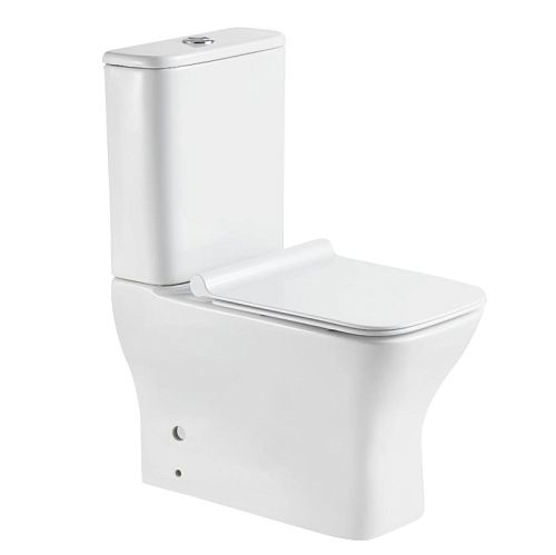 Унитаз напольный Mirsant (Sole) Puls  безободковый сиденье микролифт