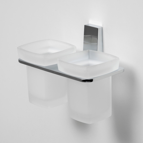 Подстаканник двойной Wasserkraft Lopau K-6028D хром фото 2