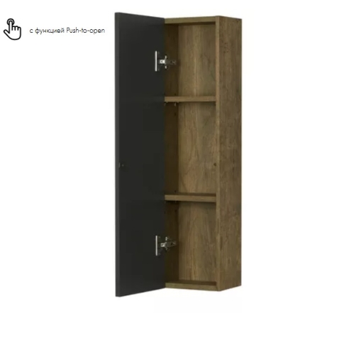 Модуль для зеркала Aquaton Терра 24, 35 Дуб Кантри/Антрацит фото 2