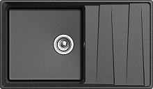 Мойка кухонная GranFest Level GF-LV-860L черный