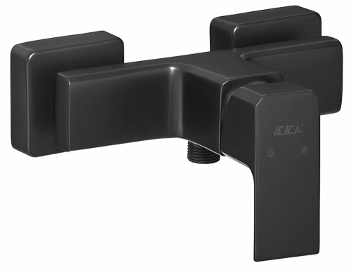 Смеситель для душа E.C.A. Tiera 102154024C1EX черный матовый Смеситель для душа E.C.A. Tiera 102154024C1EX черный матовый