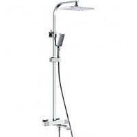 Душевая стойка с термостатом Gappo G2407-50 белый/хром