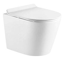 Унитаз подвесной безободковый Azario Fonti AZ-402W