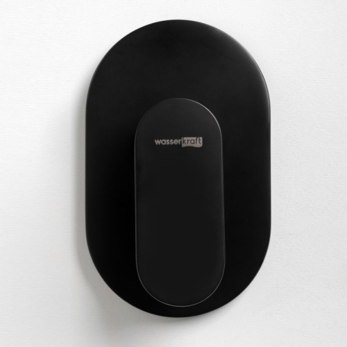 Встроенный смеситель для душа Wasserkraft Elbe 7451 черный Soft-touch фото 2