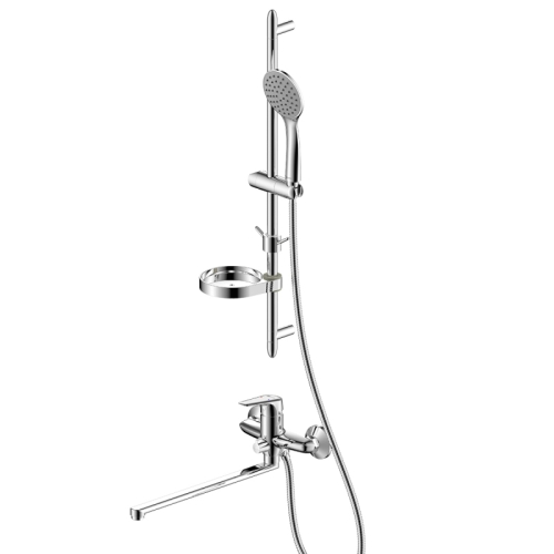 Смеситель для ванны Lemark LM7305C + душ гарнитур Смеситель для ванны Lemark LM7305C + душ гарнитур