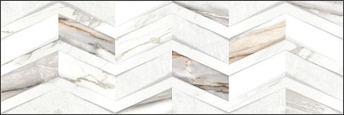 Плитка настенная Delacora Дельта Шеврон / Delta Chevron 246*740*9