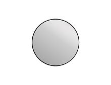 Зеркало с датчиком движения Cersanit Eclipse Smart 60*60, 80*80, 90*90, 100*100 в черной раме