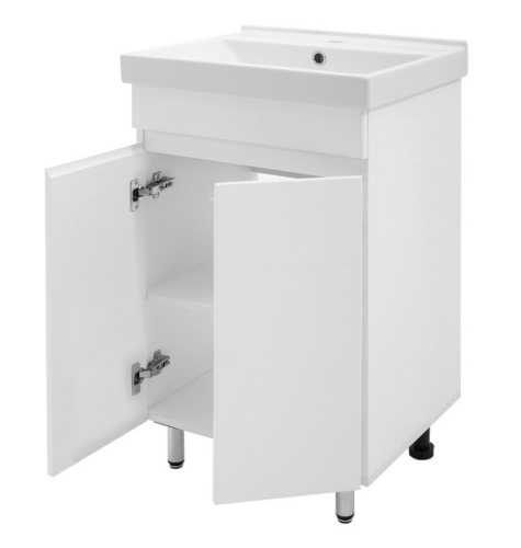 Тумба с раковиной Aqua Nero Сабина 50, 60, 80, напольная фото 2