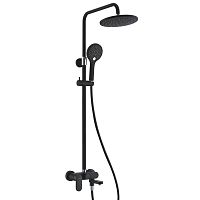 Душевая система Wasserkraft Abens A17401 черный Soft-touch