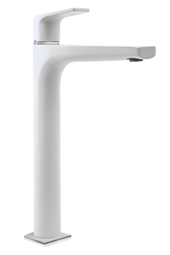 Смеситель высокий для раковины Azario Treya AZ-156845526 белый
