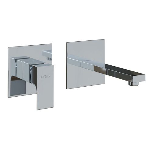 Смеситель для раковины встраиваемый Paini Grazia 21CR208 хром