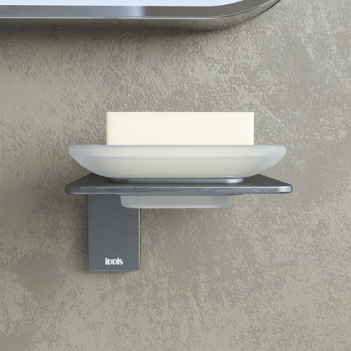 Мыльница Iddis Slide графит фото 2