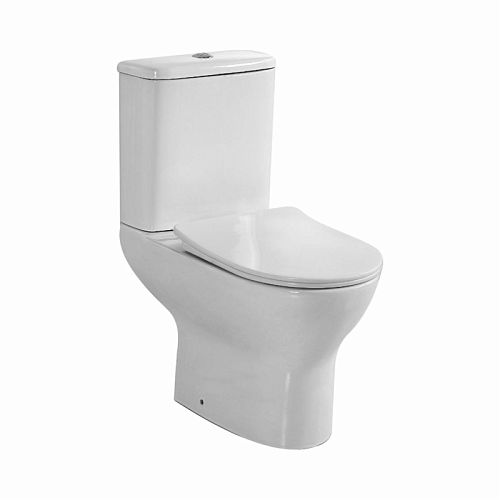 Унитаз напольный безободковый Mirsant Mig PP