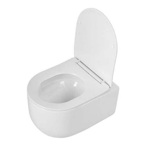 Унитаз подвесной безободковый Belbagno Soft-TOR смыв Торнадо, сидение микролифт фото 2