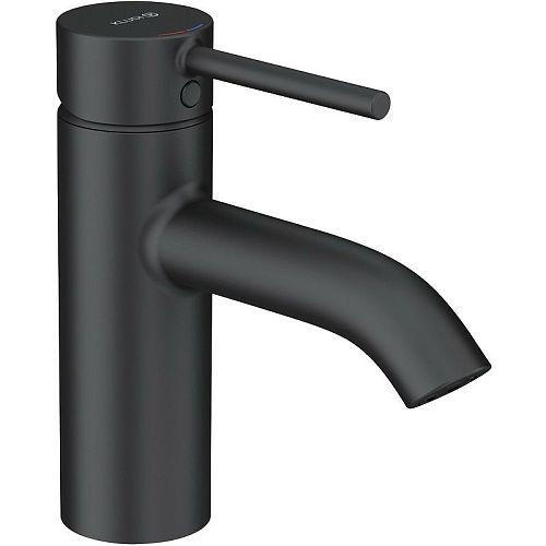 Смеситель для умывальника Kludi BOZZ 382663976 с донным клапаном черный