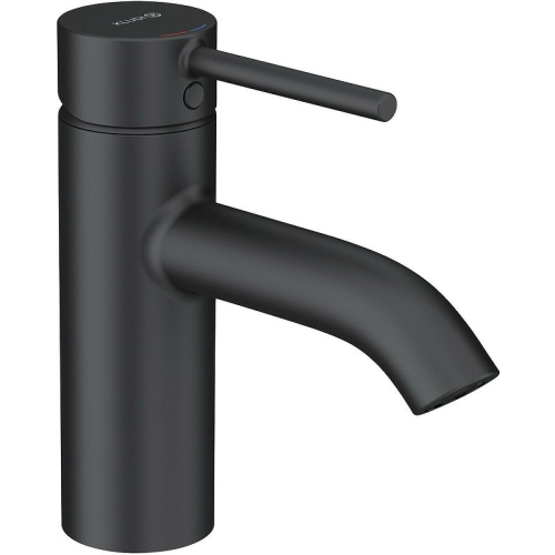 Смеситель для умывальника Kludi BOZZ 382663976 с донным клапаном черный