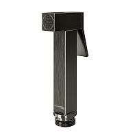 Гигиеническая лейка с фиксатором Wasserkraft Wiese A215 оружейная сталь